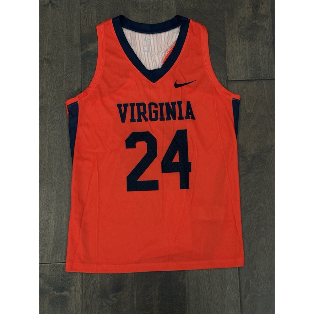 Nike Digital Elite Racerback Women's M Jersey Virginia Cavaliers Lacrosse FV5376